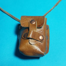 Mini Leather pouch with spell scrolls