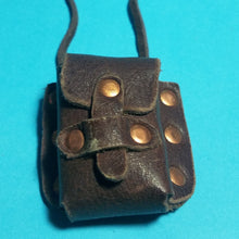 Mini Leather pouch with spell scrolls