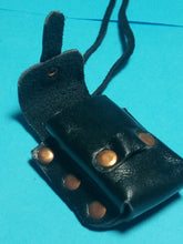 Mini Leather pouch with spell scrolls