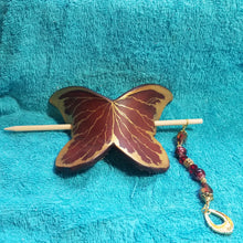 Leather Butterfly Bun Cover