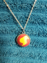 Poly clay necklace