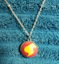 Poly clay necklace