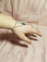 Slave bracelet- metal charm