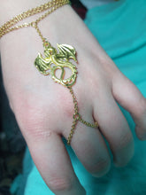Slave bracelet- golden dragon