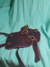Purple vambraces