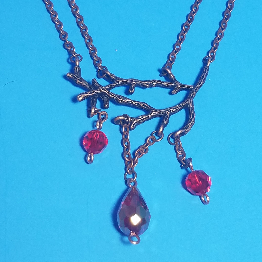 Twig necklace