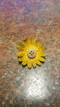 Small Leather hair clip