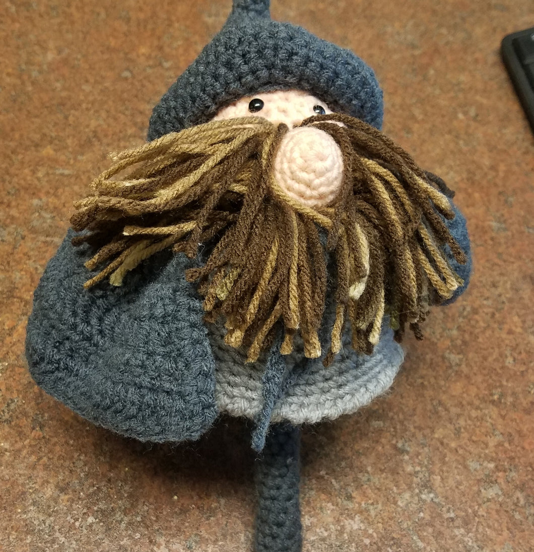 Rattle doll-crocheted