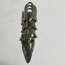 Finger armor ring armour brass