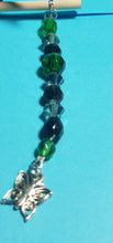 Bead strand with butterfly charm