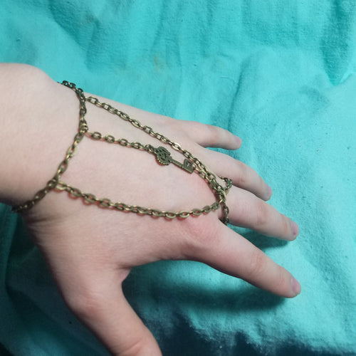 Slave bracelet- key charm