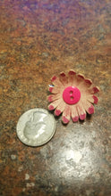 Small Leather hair clip