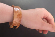 Stamped Leather Bracelet