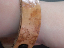 Stamped Leather Bracelet